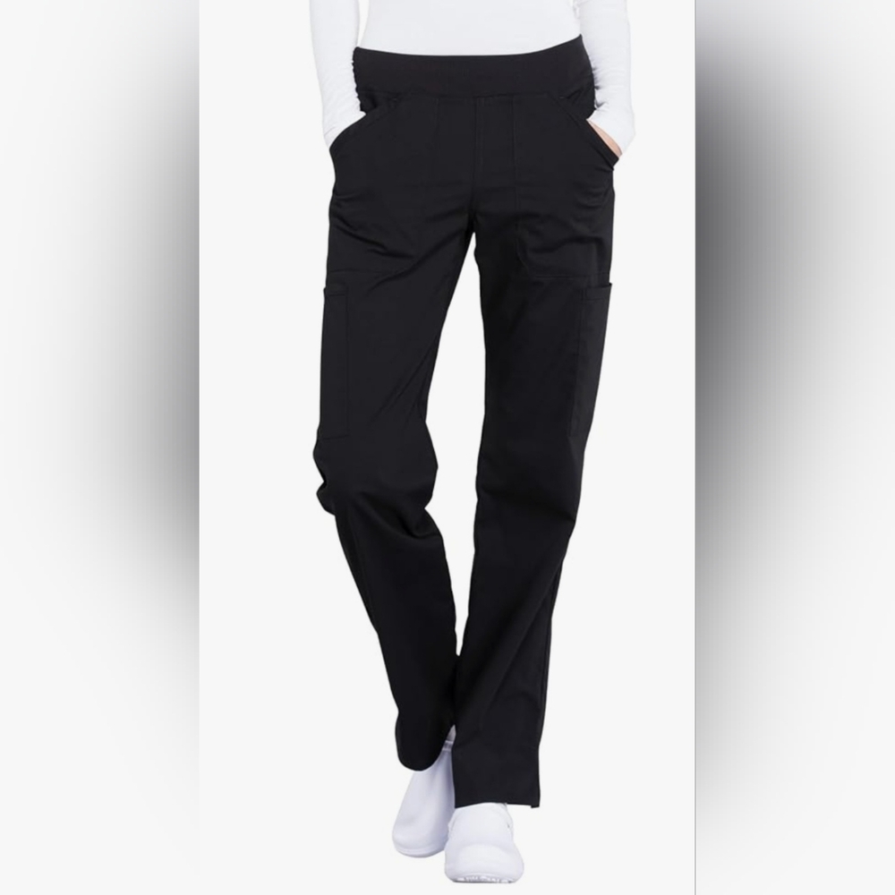 Cherokee Classic Black Straight Leg Pants